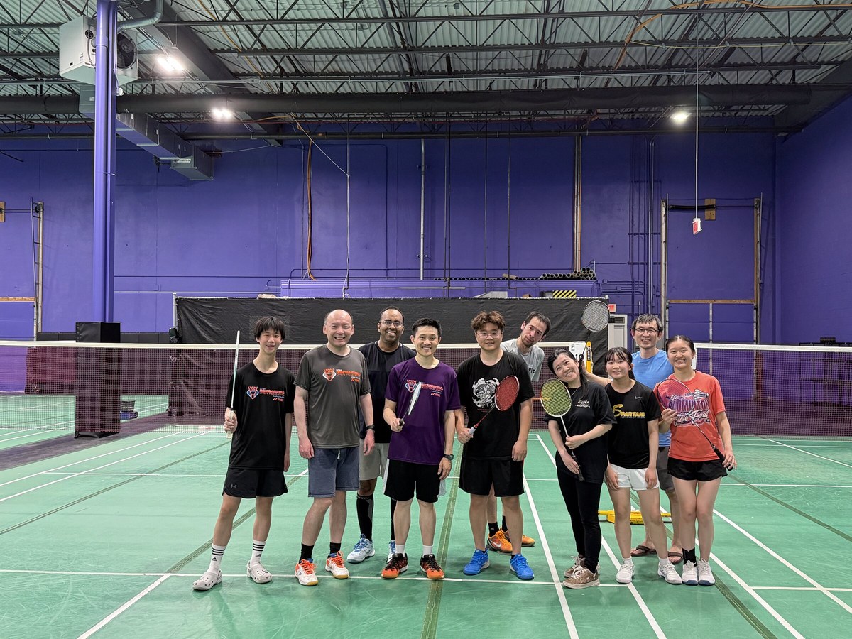My badminton group