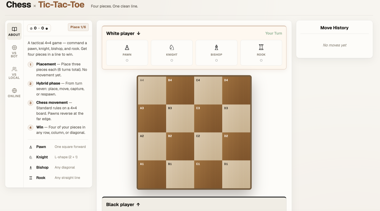 About the game — rules and how to play